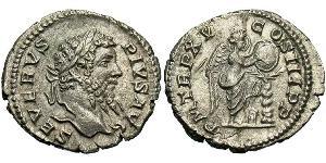 1 Denarius Römische Kaiserzeit (27BC-395) Silber Septimius Severus (145- 211)