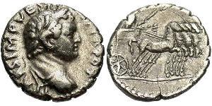 1 Denarius Römische Kaiserzeit (27BC-395) Silber Titus (39-81)