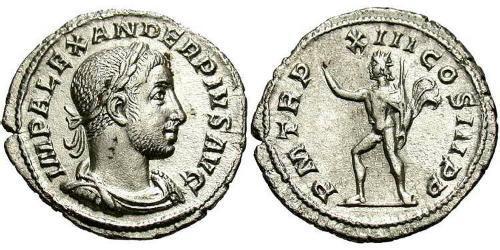 1 Denarius Römische Kaiserzeit (27BC-395) Silber Severus Alexander (208-235)