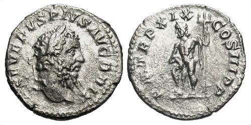 1 Denarius Römische Kaiserzeit (27BC-395) Silber Septimius Severus (145- 211)