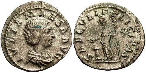 1 Denarius Römische Kaiserzeit (27BC-395) Silber Julia Maesa (165-224)