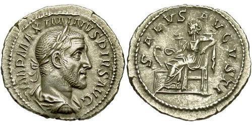 1 Denarius Römische Kaiserzeit (27BC-395) Silber Maximinus I (173-238)