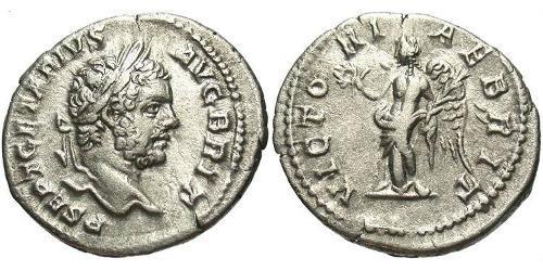 1 Denarius Römische Kaiserzeit (27BC-395) Silber Geta (189-211)