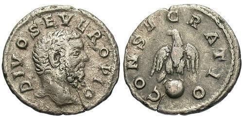 1 Denarius Römische Kaiserzeit (27BC-395) Silber Septimius Severus (145- 211)