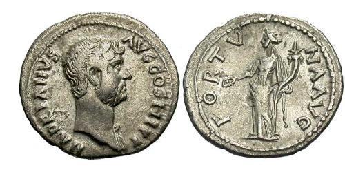 1 Denarius Römische Kaiserzeit (27BC-395) Silber Hadrian  (76 - 138) 