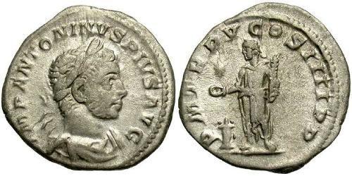 1 Denarius Römische Kaiserzeit (27BC-395) Silber Elagabal (203-222)