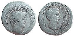 1 Denarius Römische Republik (509BC-27BC) Silber Marcus Antonius (83BC-30BC)