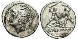 1 Denarius Römische Republik (509BC-27BC) Silber 