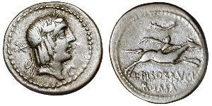 1 Denarius Römische Republik (509BC-27BC) Silber 