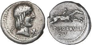 1 Denarius Römische Republik (509BC-27BC) Silber 