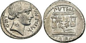 1 Denarius Römische Republik (509BC-27BC) Silber 