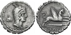 1 Denarius Römische Republik (509BC-27BC) Silber 
