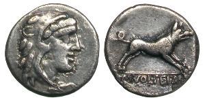 1 Denarius Römische Republik (509BC-27BC) Silber 