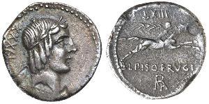 1 Denarius Römische Republik (509BC-27BC) Silber 