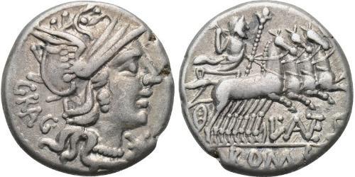1 Denarius Römische Republik (509BC-27BC) Silber 