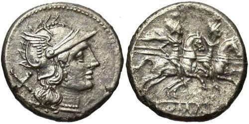 1 Denarius Römische Republik (509BC-27BC) Silber 