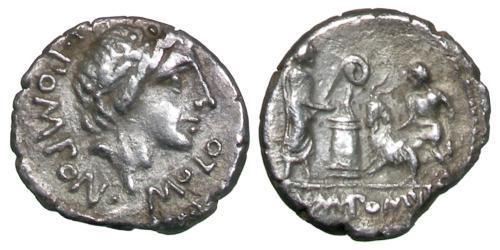 1 Denarius Römische Republik (509BC-27BC) Silber 