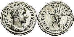 1 Denarius Roman Empire (27BC-395) Silver Severus Alexander (208-235)