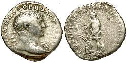 1 Denarius Roman Empire (27BC-395) Silver Trajan (53-117)