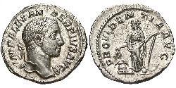 1 Denarius Roman Empire (27BC-395) Silver Severus Alexander (208-235)
