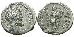 1 Denarius Roman Empire (27BC-395) Silver Septimius Severus (145- 211)