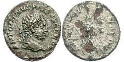 1 Denarius Roman Empire (27BC-395) Silver Caracalla (188-217)