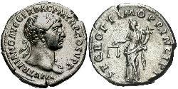 1 Denarius Roman Empire (27BC-395) Silver Trajan (53-117)