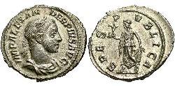 1 Denarius Roman Empire (27BC-395) Silver Severus Alexander (208-235)