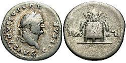 1 Denarius Roman Empire (27BC-395) Silver Vespasian (9-79)