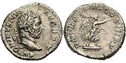 1 Denarius Roman Empire (27BC-395) Silver Caracalla (188-217)