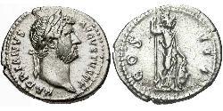 1 Denarius Roman Empire (27BC-395) Silver Hadrian  (76 - 138) 