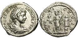 1 Denarius Roman Empire (27BC-395) Silver Caracalla (188-217)