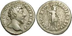 1 Denarius Roman Empire (27BC-395) Silver Marcus Aurelius (121-180)