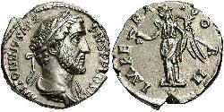 1 Denarius Roman Empire (27BC-395) Silver Antoninus Pius  (86-161)