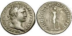 1 Denarius Roman Empire (27BC-395) Silver Trajan (53-117)