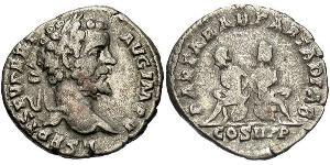 1 Denarius Roman Empire (27BC-395) Silver Septimius Severus (145- 211)