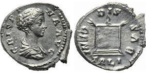 1 Denarius Roman Empire (27BC-395) Silver Bruttia Crispina (164-187)