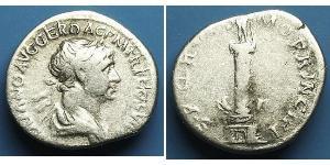 1 Denarius Roman Empire (27BC-395) Silver Trajan (53-117)
