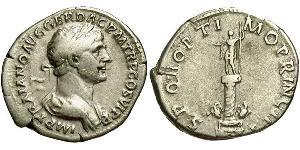1 Denarius Roman Empire (27BC-395) Silver Trajan (53-117)