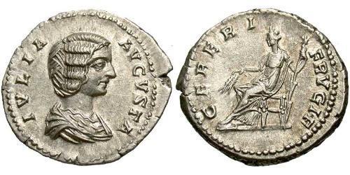 1 Denarius Roman Empire (27BC-395) Silver Julia Domna (?-217)