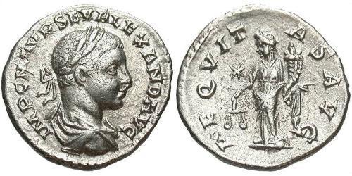 1 Denarius Roman Empire (27BC-395) Silver Severus Alexander (208-235)