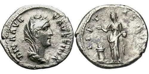 1 Denarius Roman Empire (27BC-395) Silver Faustina I (105-141)
