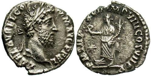 1 Denarius Roman Empire (27BC-395) Silver Commodus  (161-192)