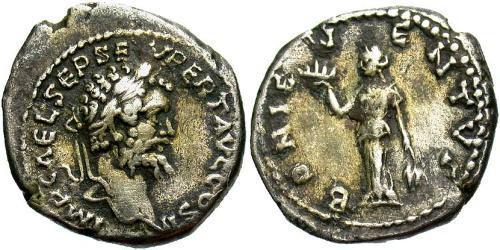 1 Denarius Roman Empire (27BC-395) Silver Septimius Severus (145- 211)
