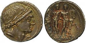 1 Denarius Roman Republic (509BC-27BC) Silver 