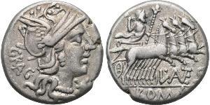 1 Denarius Roman Republic (509BC-27BC) Silver 