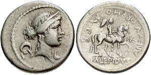 1 Denarius Roman Republic (509BC-27BC) Silver 