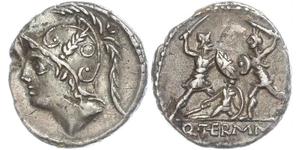 1 Denarius Roman Republic (509BC-27BC) Silver 