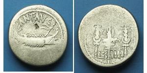 1 Denarius Roman Republic (509BC-27BC) Silver Mark Antony (83BC-30BC)