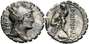 1 Denarius Roman Republic (509BC-27BC)  